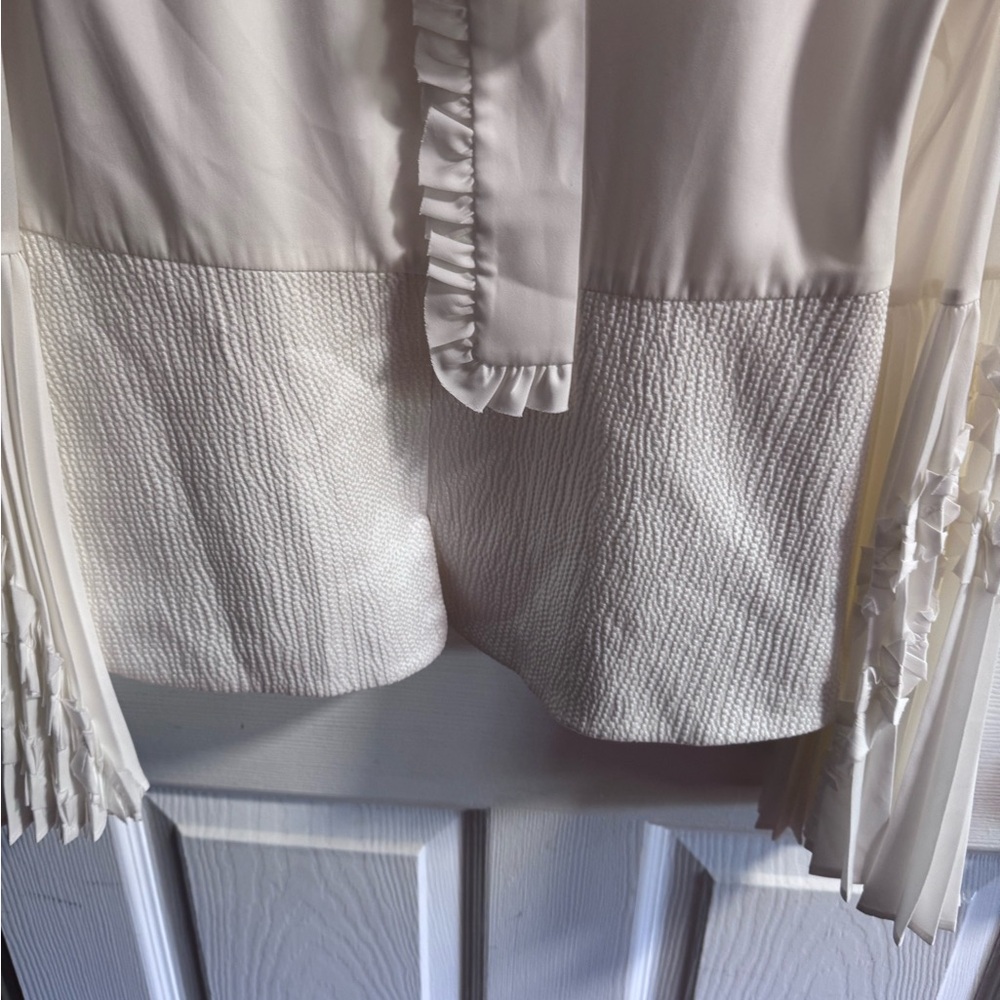 Alexis Ivory Ruffle Blouse - Picture 4 of 6